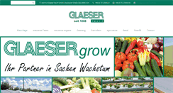 Desktop Screenshot of glaeser-textil-ulm.de